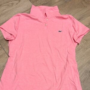 Vineyard Vines Coral Polo Shirt